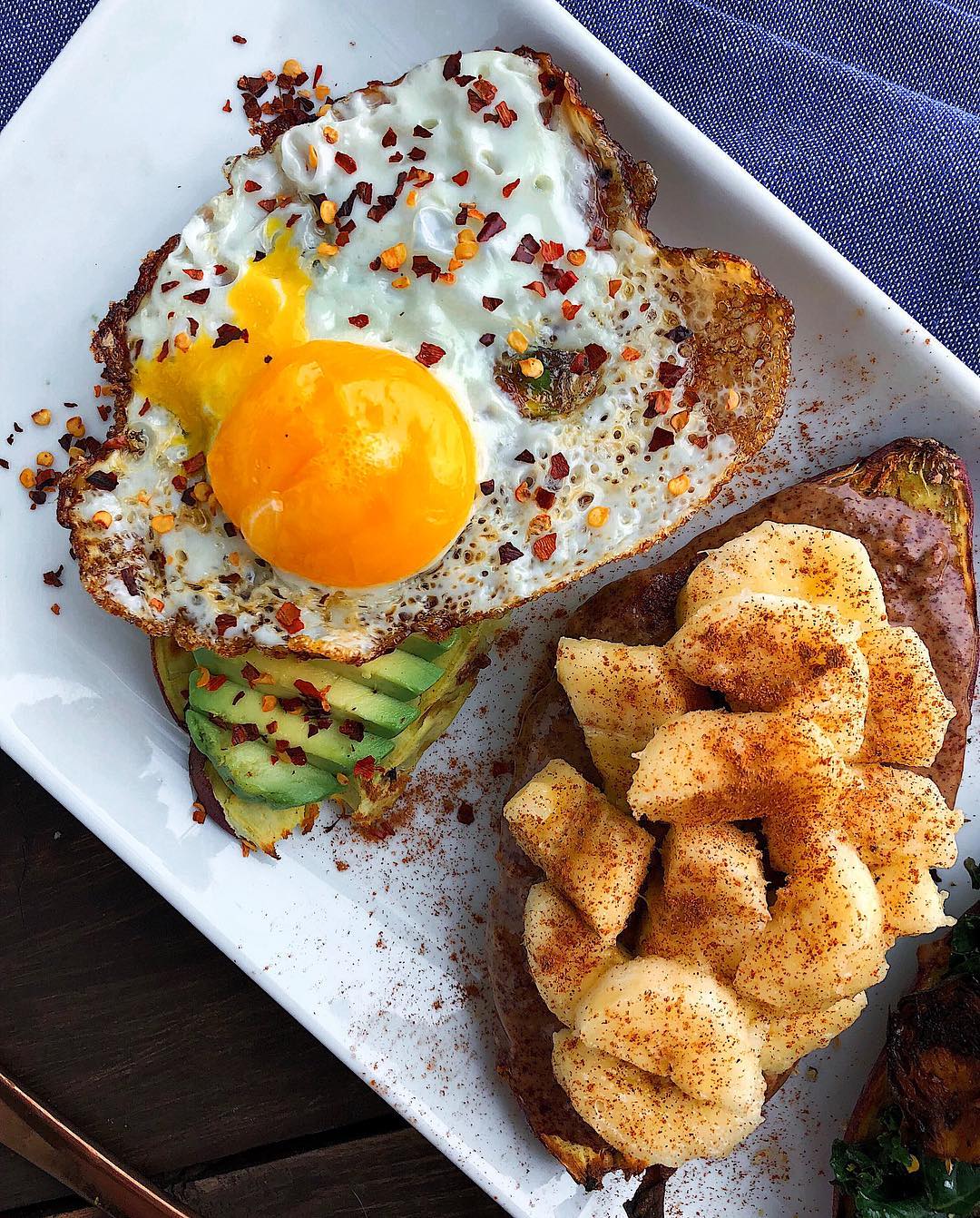 Sweet Potato Toast with Savory and Sweet Toppings