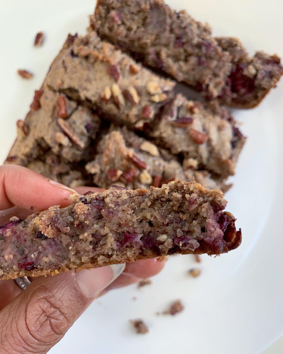 Blackberry Protein Bread