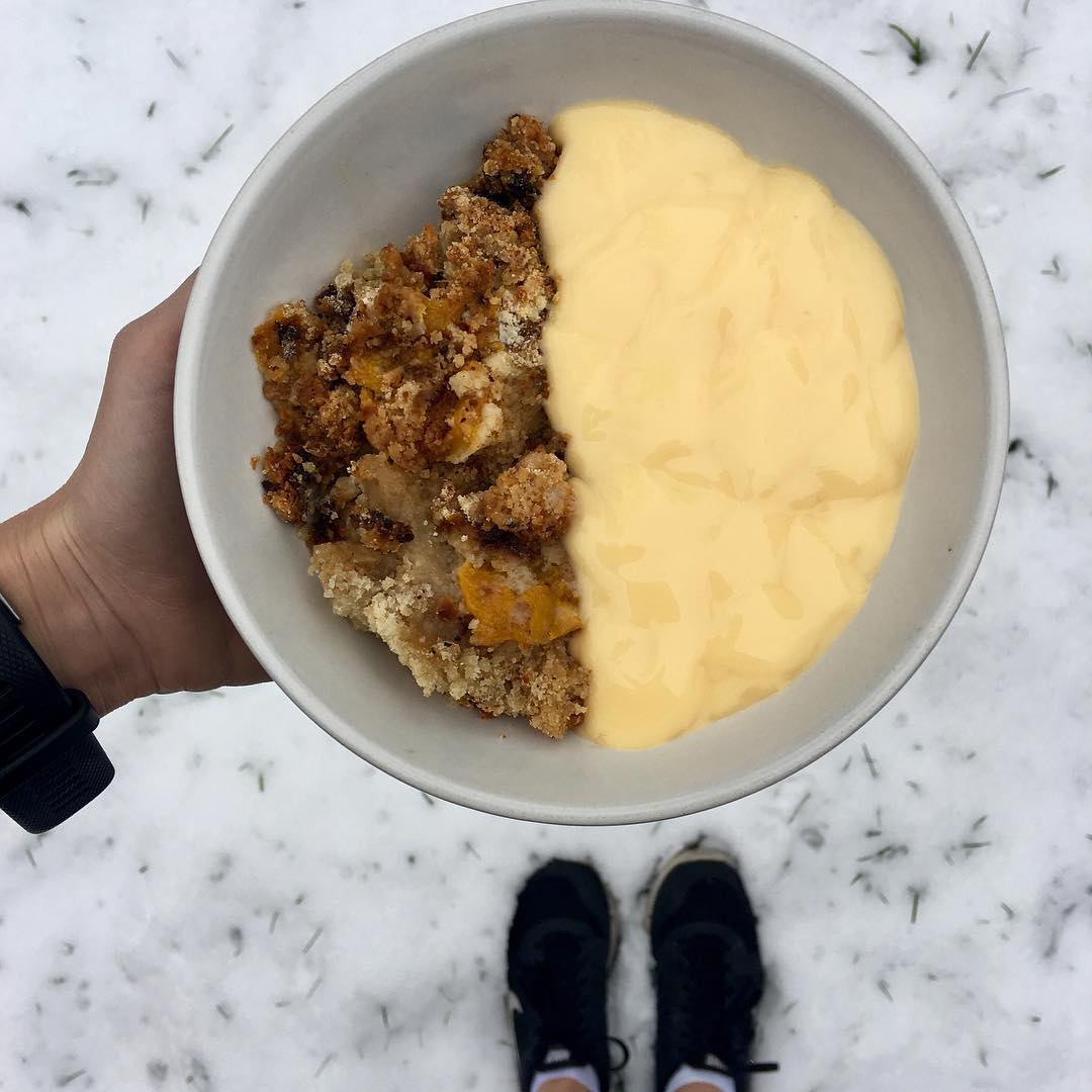 Baked Apple Oats Crumble