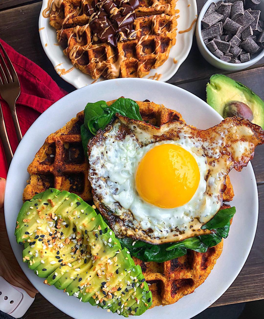 Sweet and Savory Paleo Sweet Potato Waffles