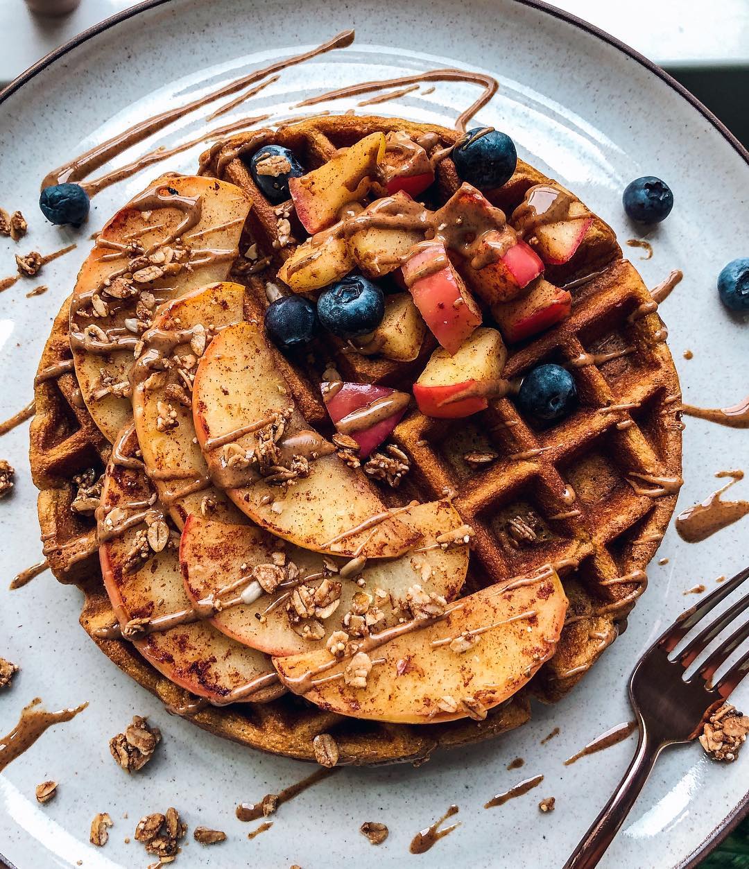 Sweet Potato Paleo Waffle