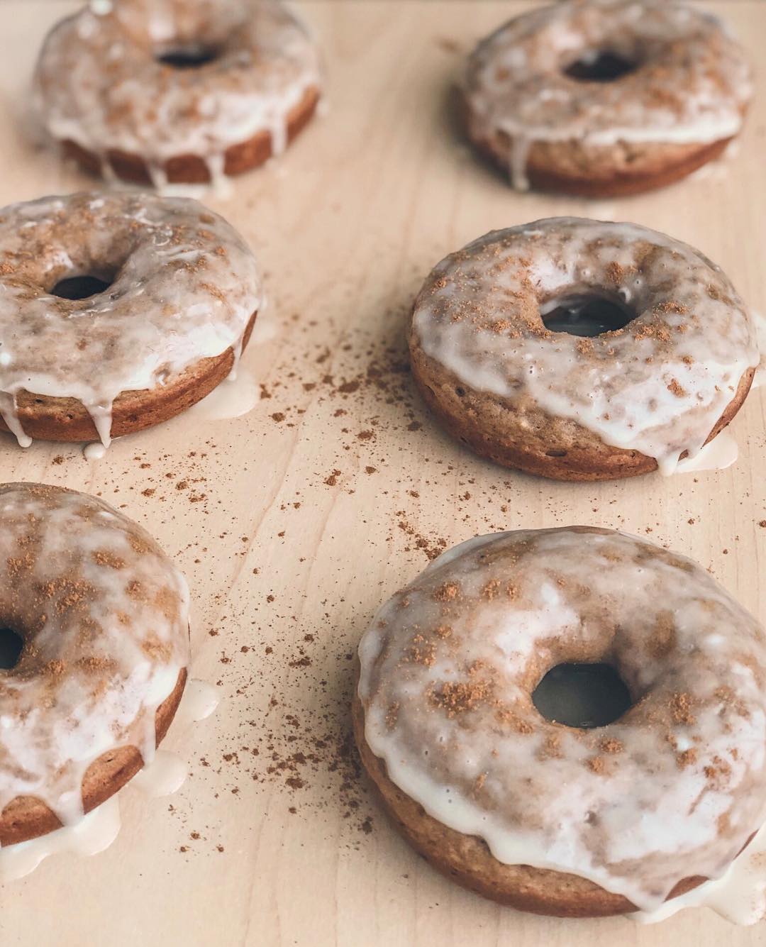 Gluten Free Maple Glazed Donuts