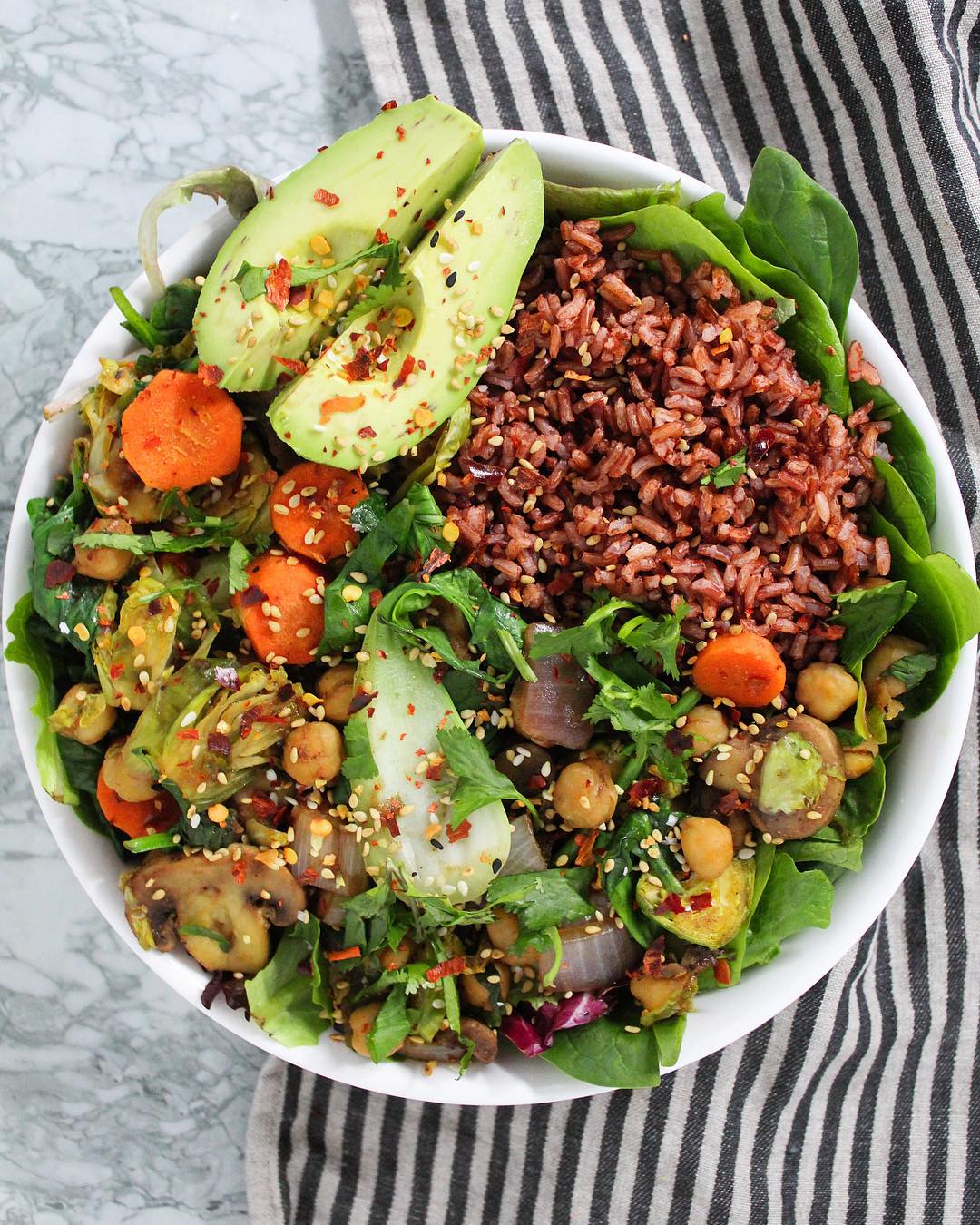 Orange Chickpea Stir-Fry