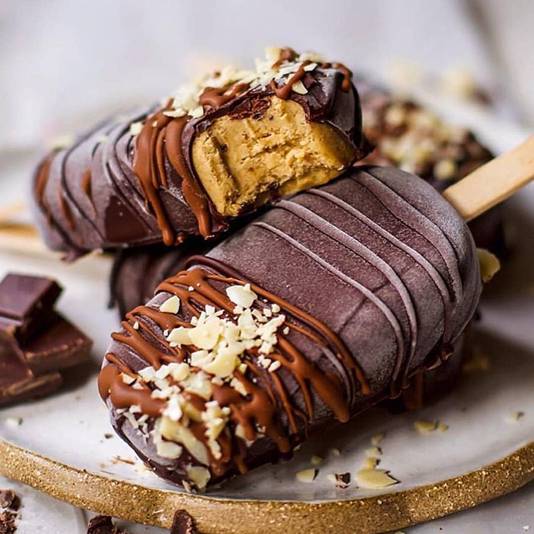 Salted Date, Cashew, and Chocolate Magnums