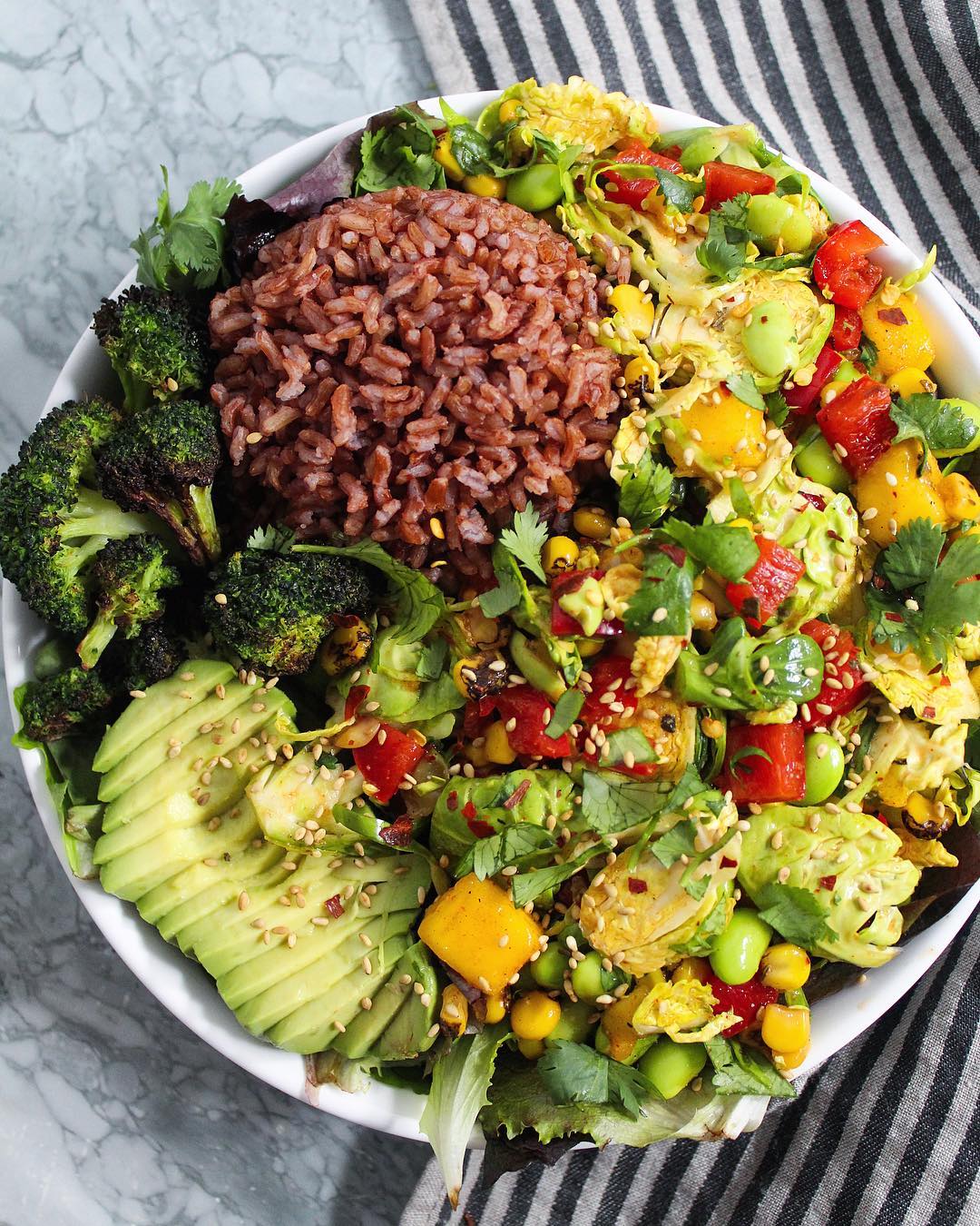Mango Edamame Salad