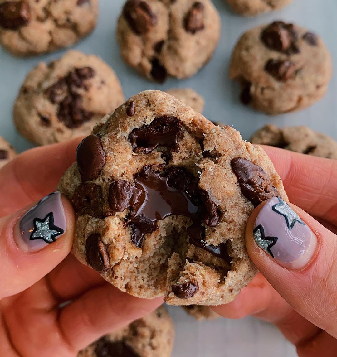 Vegan Chocolate Chunk Cookies