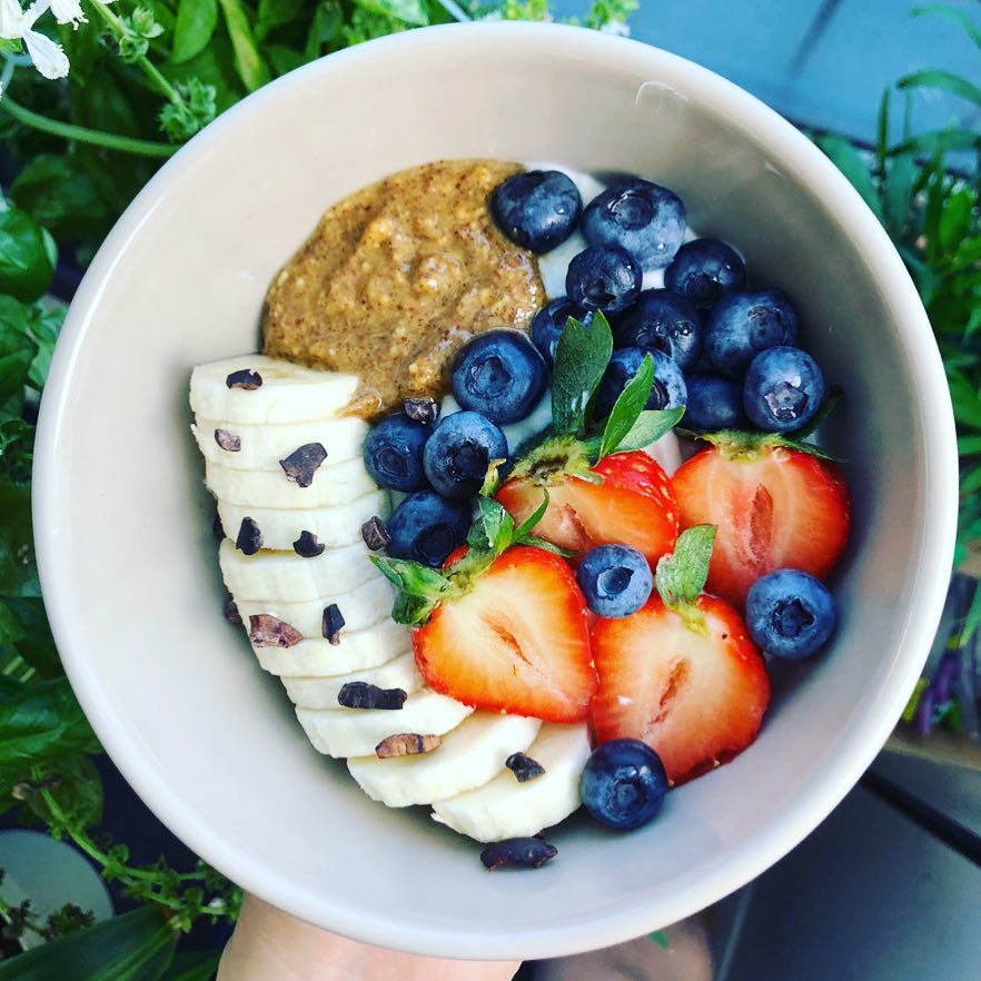Super Simple Yogurt Bowl Breakfast