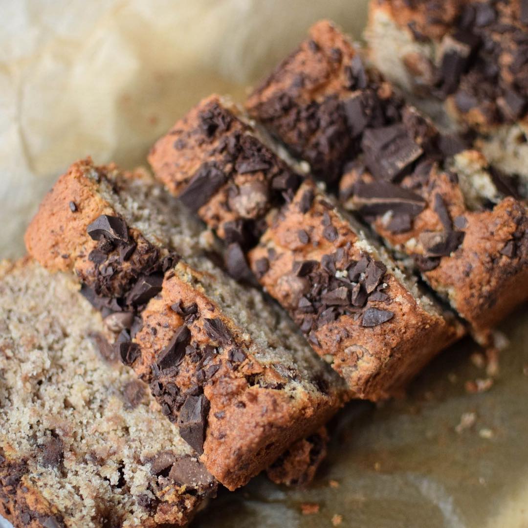 Vegan Chocolate Chip Banana Bread
