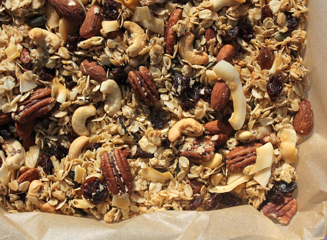 Naturally Sweetened Homemade Granola Batch