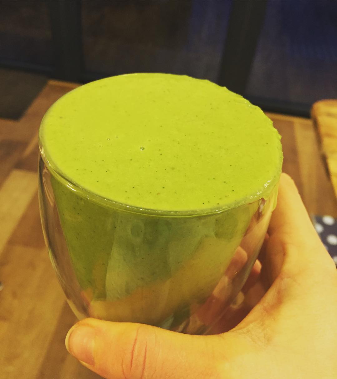 Quick Matcha Green Smoothie