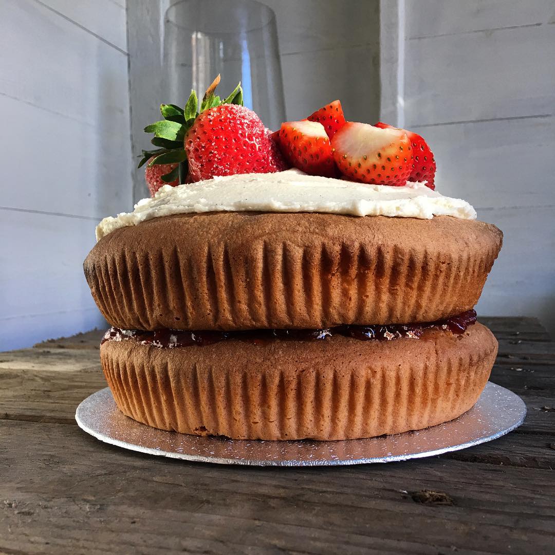 Classic Vegan Victoria Sponge