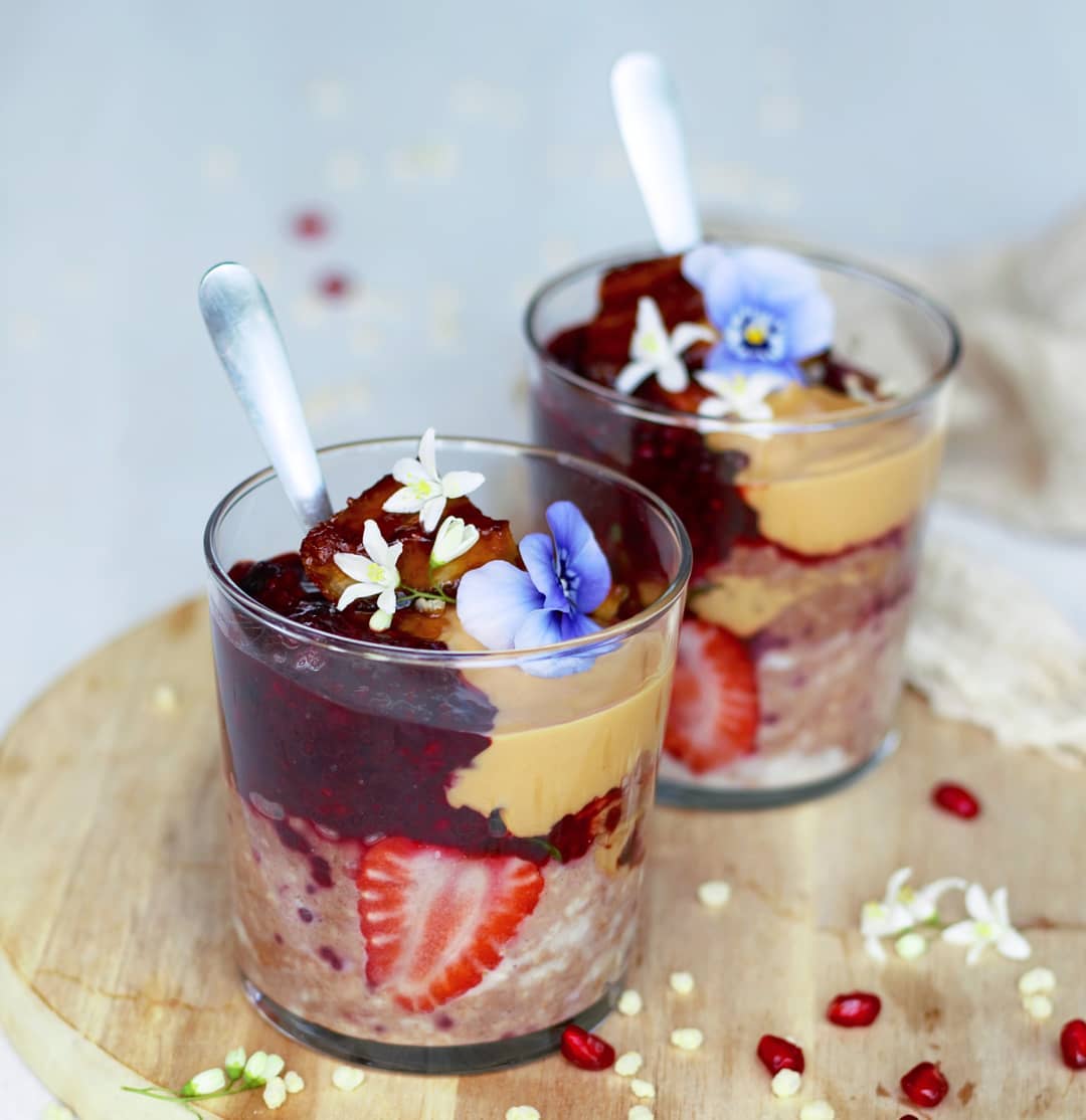 Healthy Oat and Chia Seed Pudding