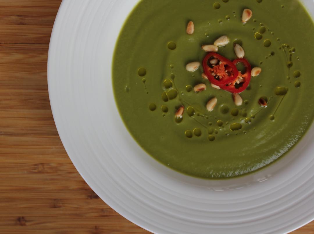 Velvety Green Broccoli Soup
