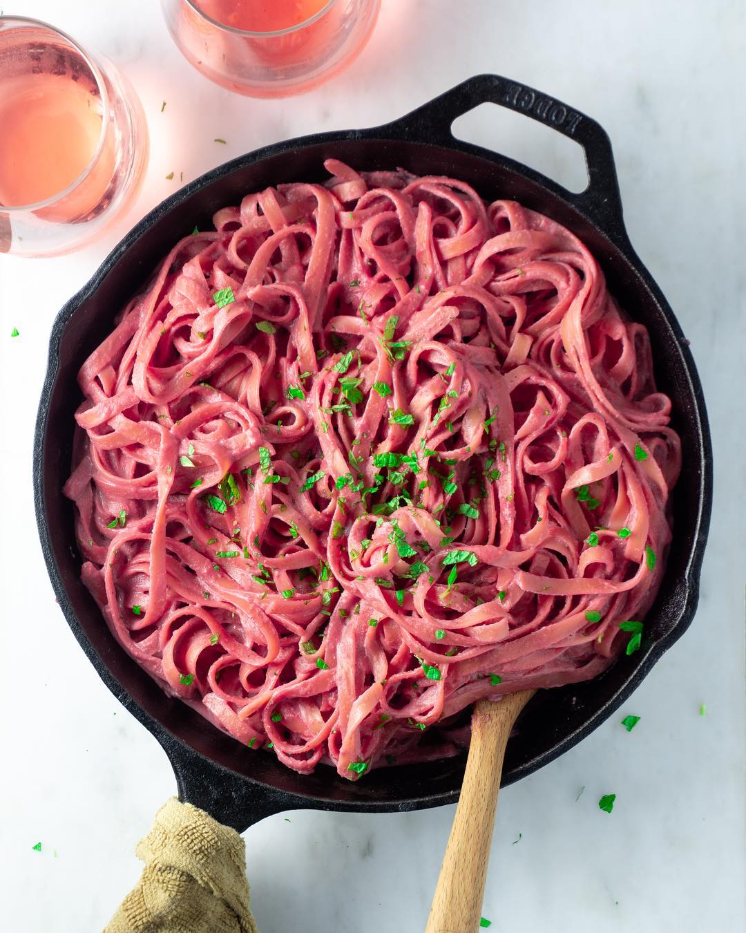 Vegan Festive Fettuccine Alfredo