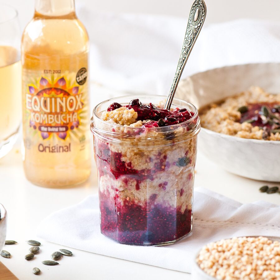 Quinoa Porridge with Cinnamon and Vanilla