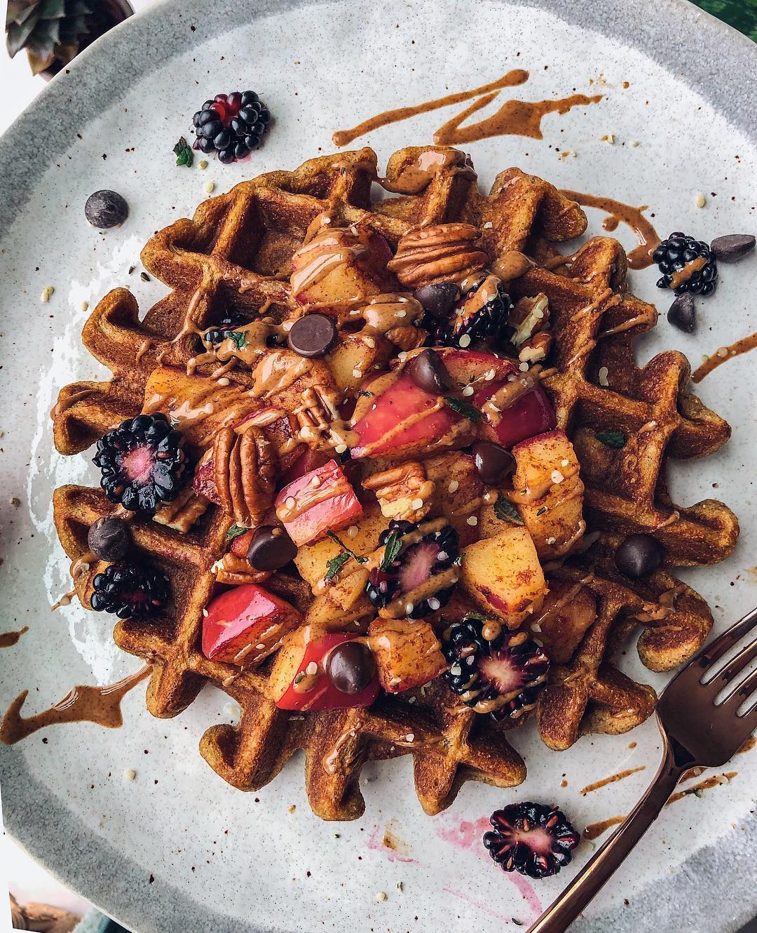 Paleo Sweet Potato Waffles