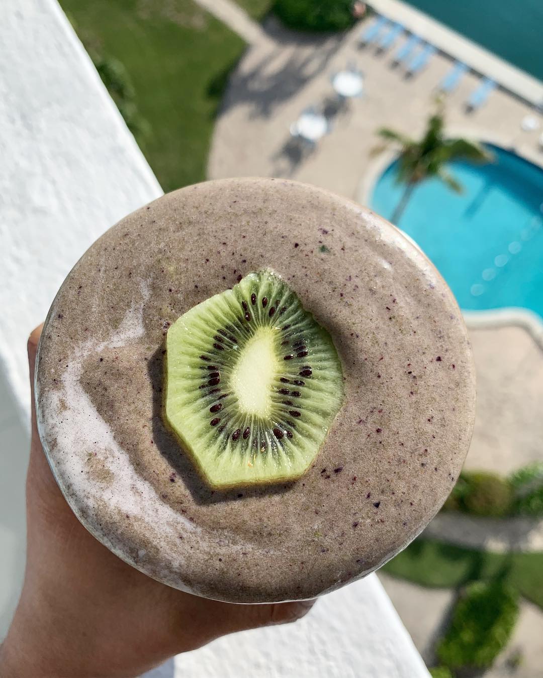 Super Thick Creamy Berry Greens Smoothie