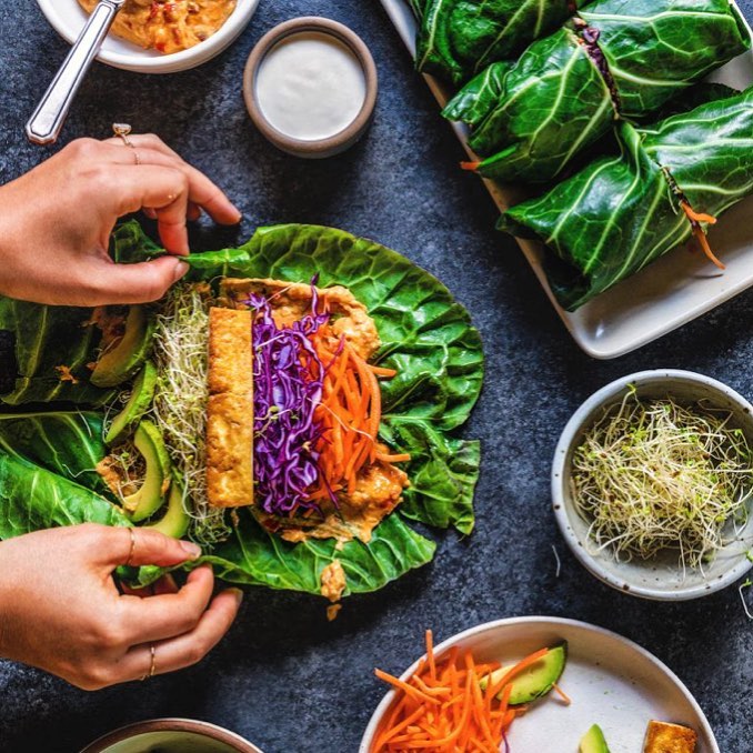 Collard Green Wraps