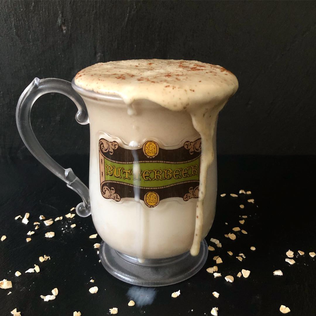 Healthy Butter Beer Smoothie for Breakfast