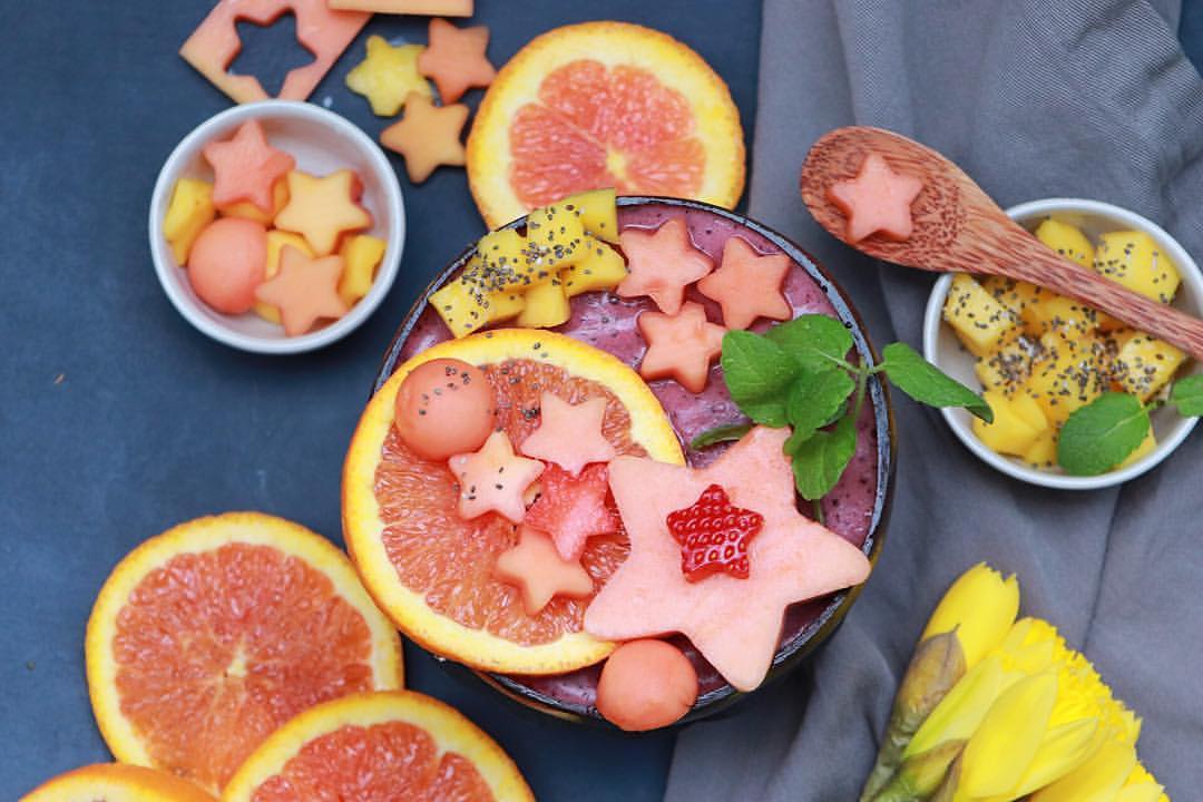 Easy Orange Smoothie Bowl Treat