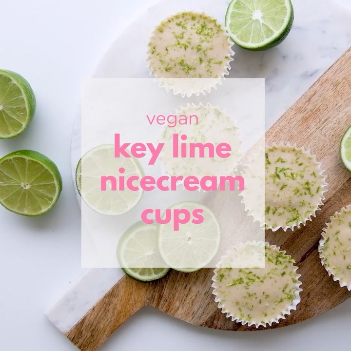 Key Lime Nicecream Cups