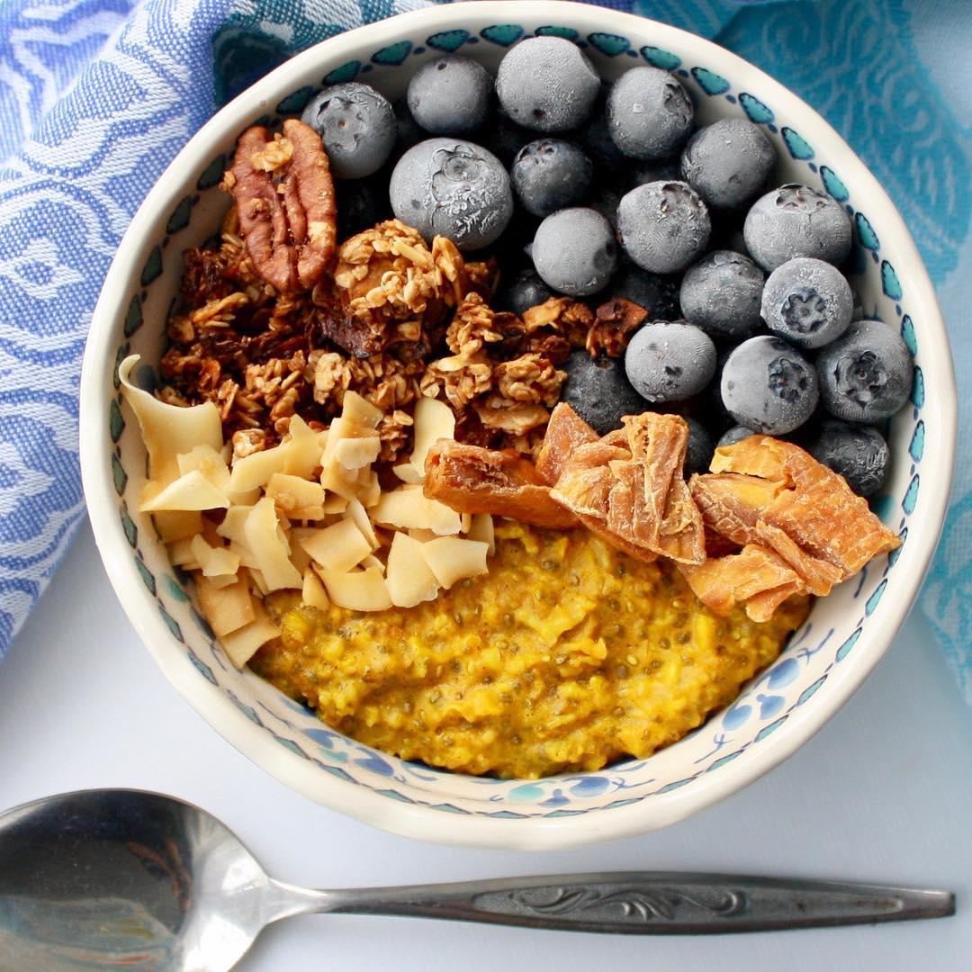 Sunshine Turmeric Porridge Bowl