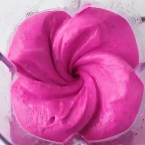 Pink Pitaya Fruit Fluff