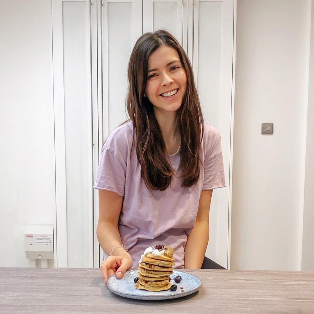 Easy Banana Buckwheat Pancakes with Spices