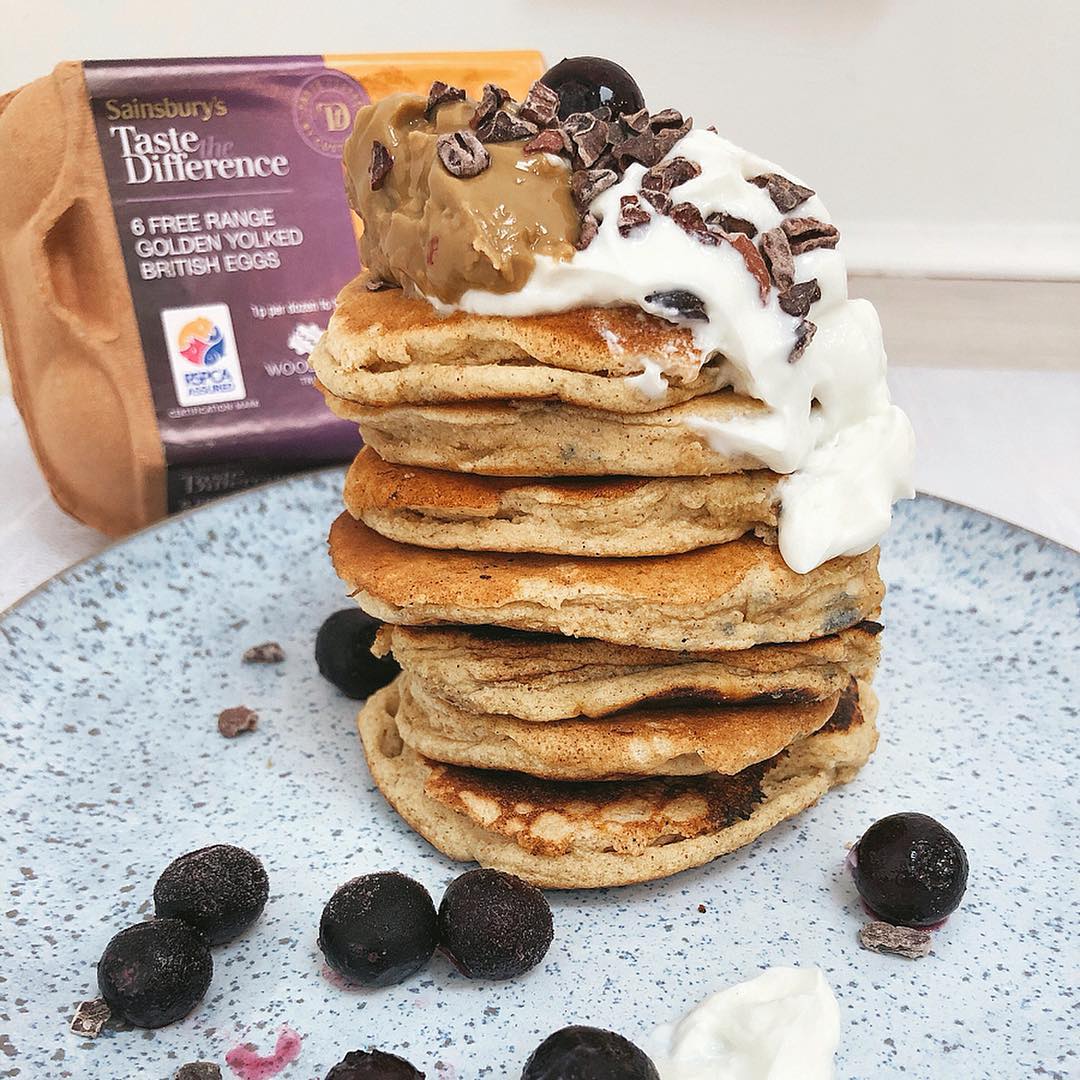 Easy Banana Buckwheat Pancakes with Spices