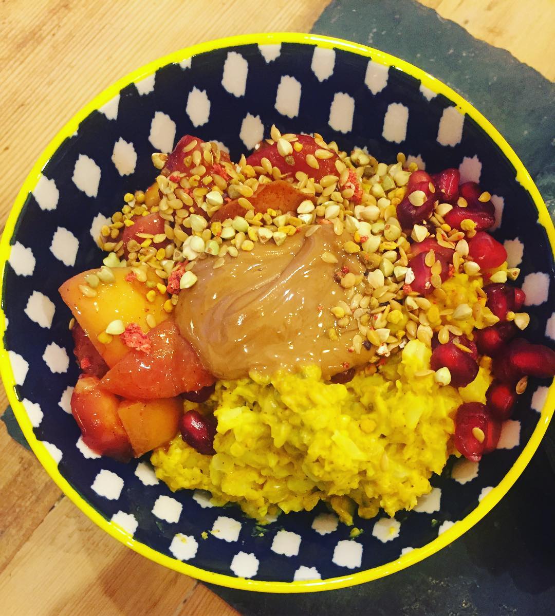 Immune Boosting Overnight Golden Cauli Oats