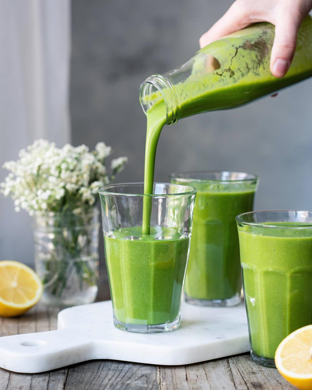 Energy-Boosting Green Smoothie with Matcha
