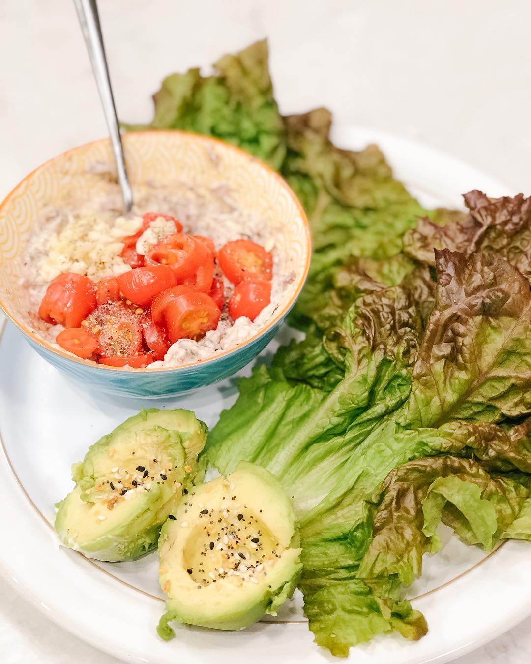 T U N a Salad Wraps