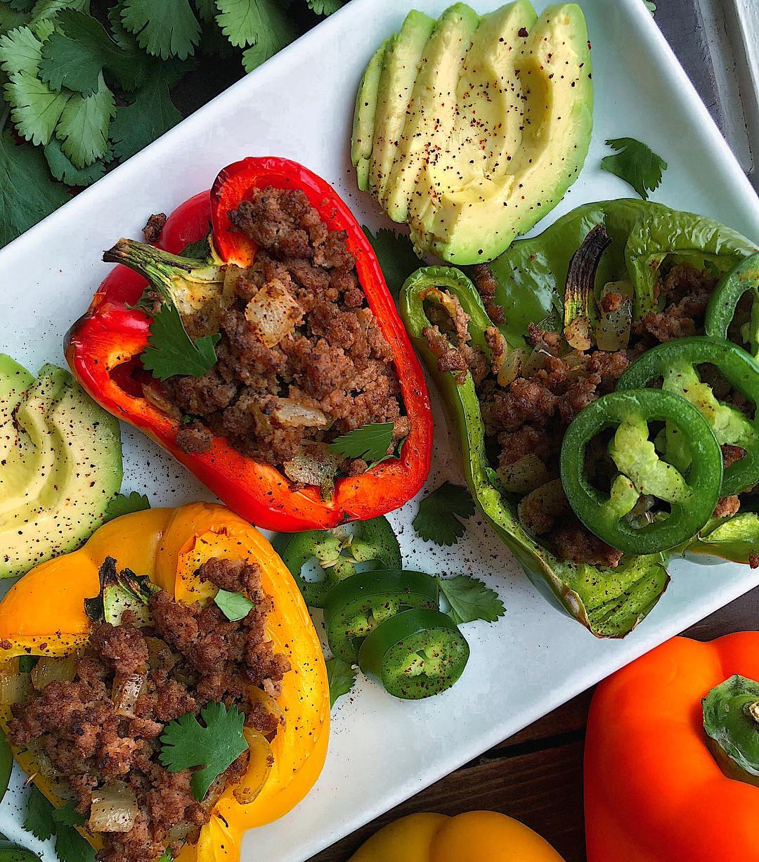 Taco Stuffed Peppers Ready in 20 Minutes