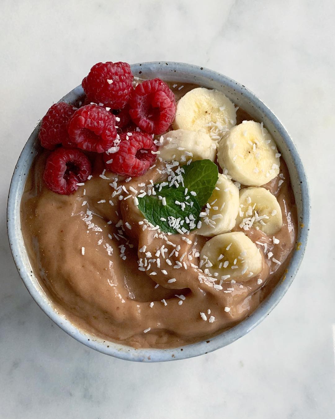 Creamy Gut Healing Papaya Protein Bowl