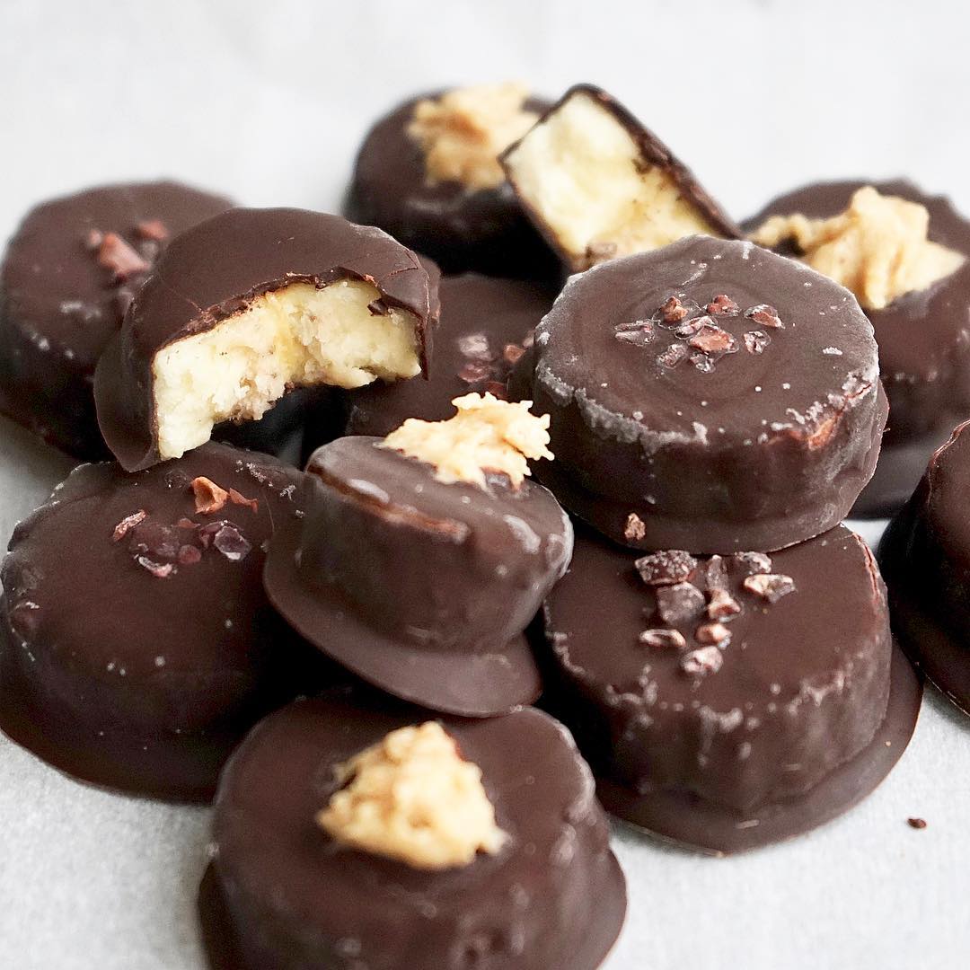 Frozen Chocolate Banana Bites