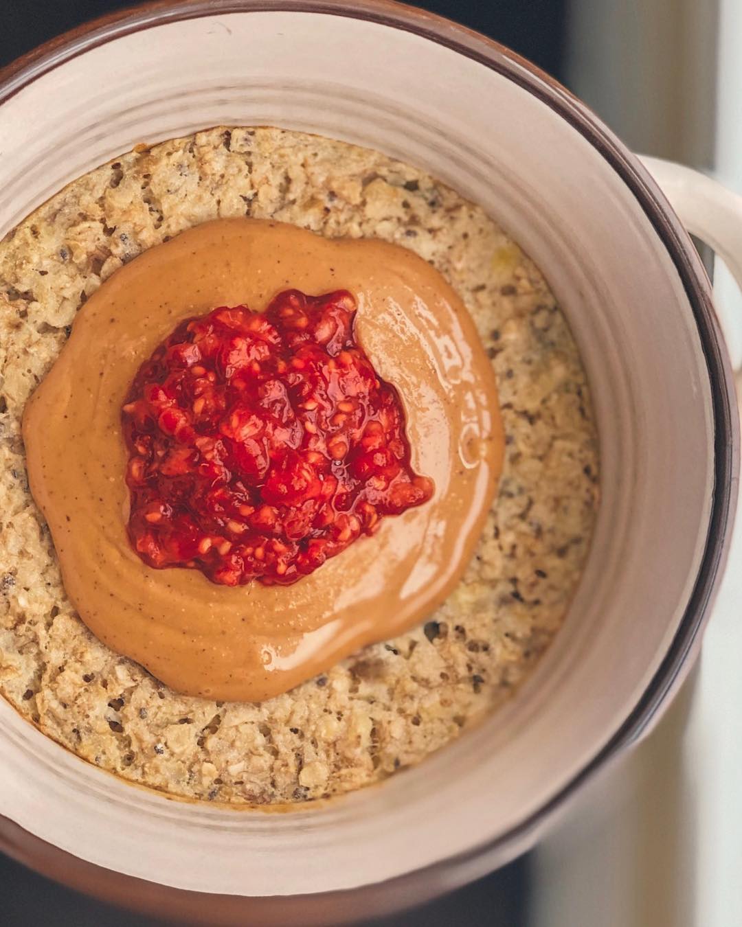 Classic Peanut Butter and Jelly Oats