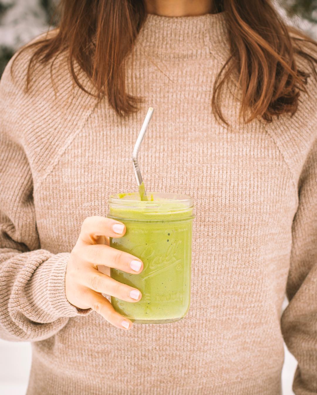 Ginger Lime Green Smoothie Delight