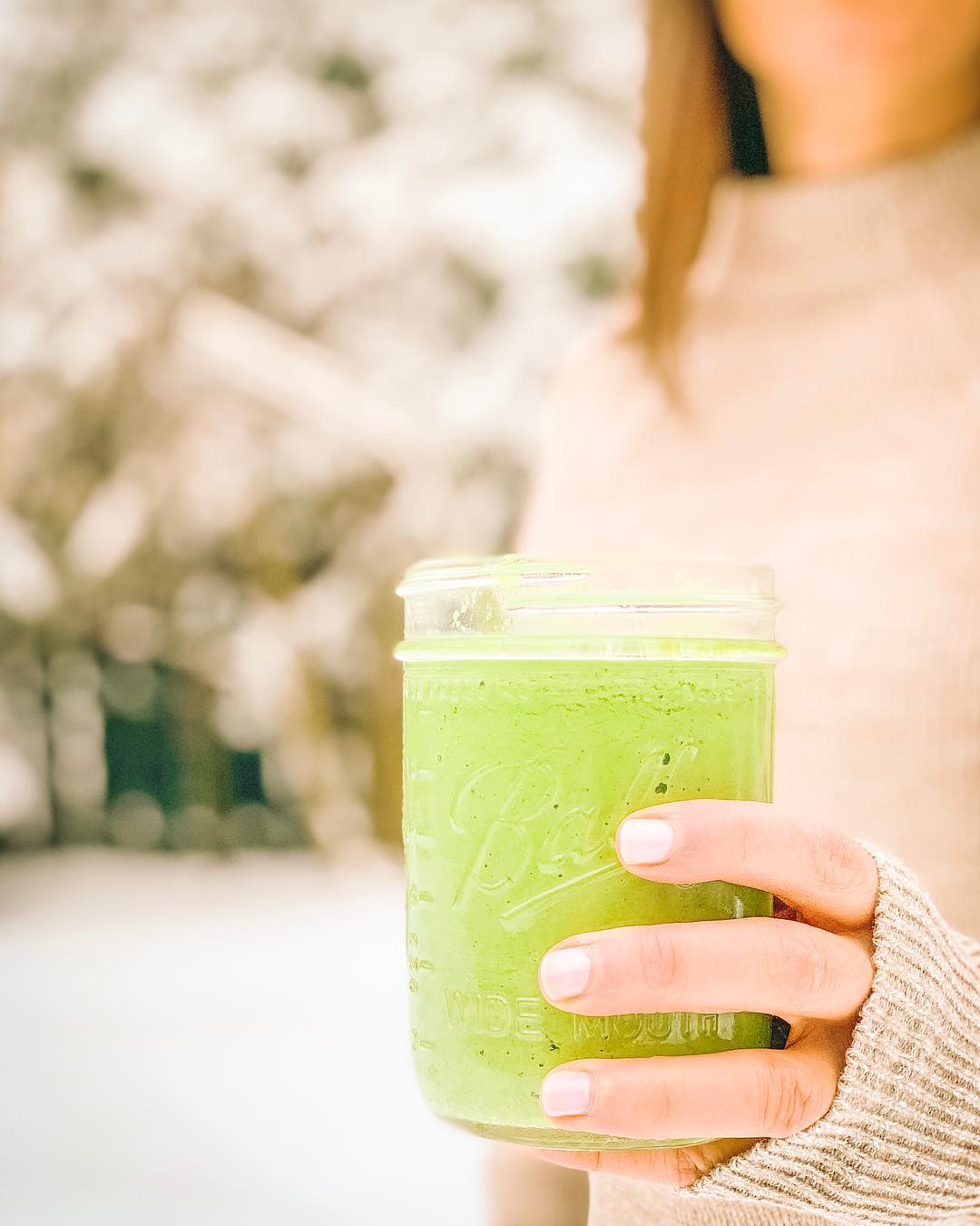 Ginger Lime Green Smoothie Delight