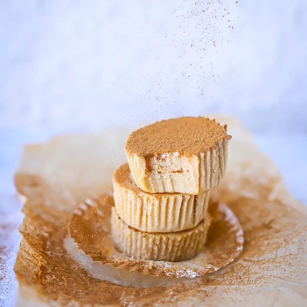 Raw Milktart Fudge with Cinnamon Flavor