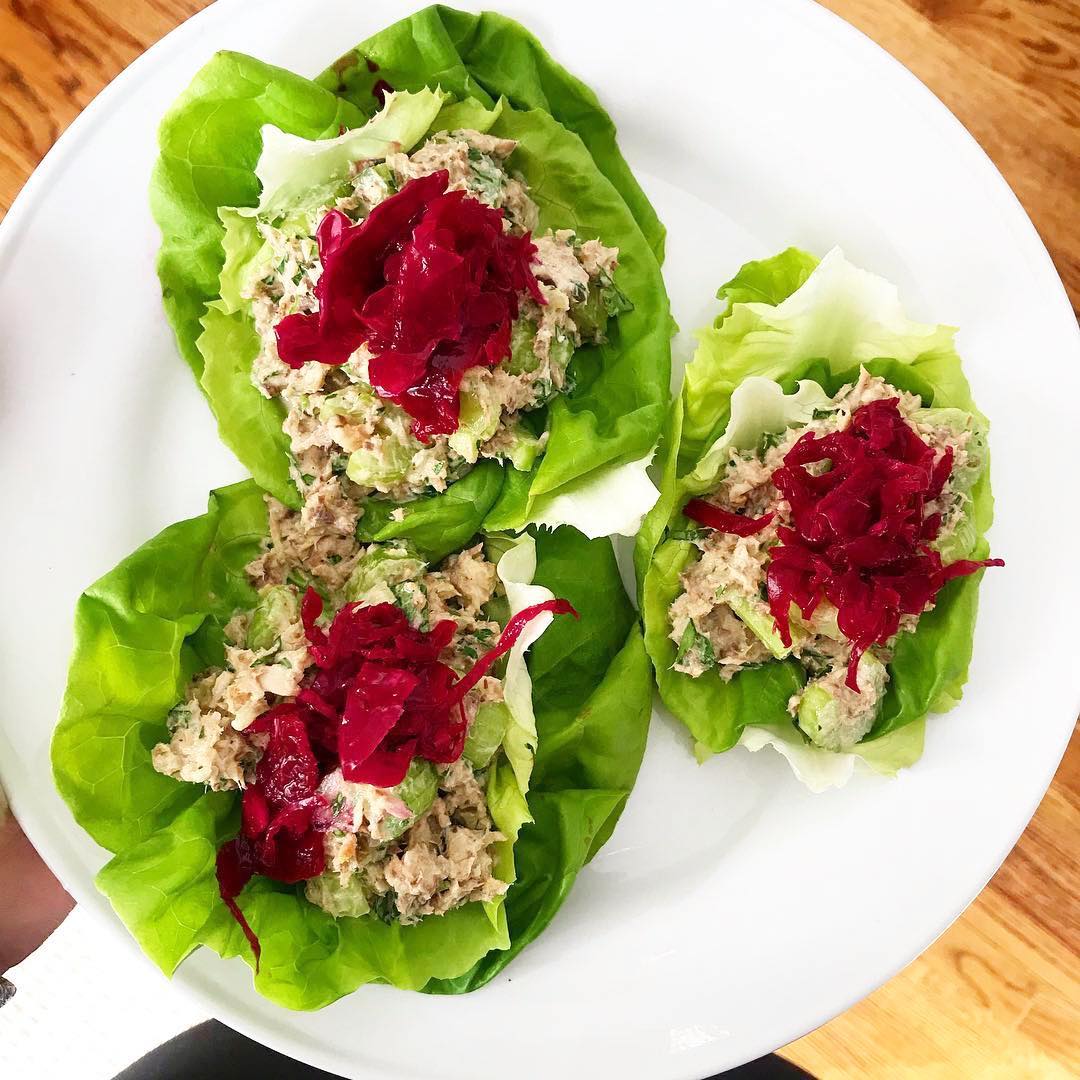 Fresh Sardine Salad with Lemon and Herbs