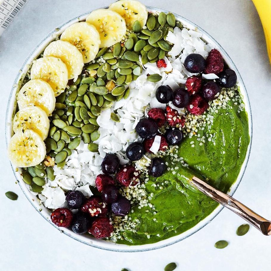 Green Seed Smoothie Bowl