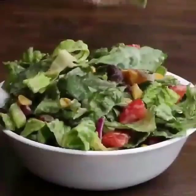 Southwestern Salad with Avocado Dressing