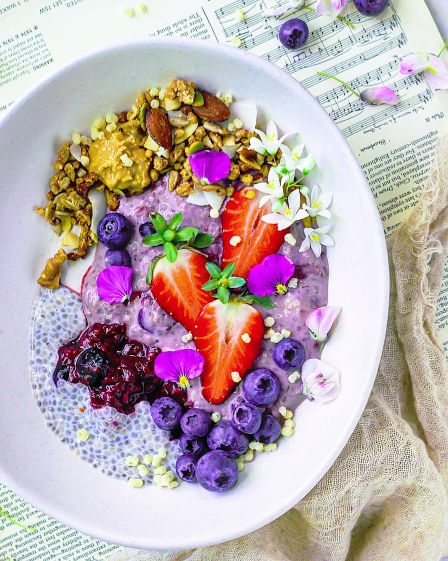 Vegan Chia Pudding Breakfast