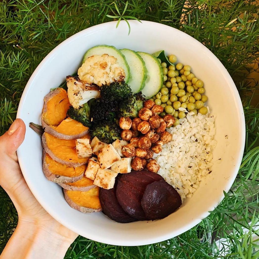 Buddha Bowl with Beets and Chickpeas