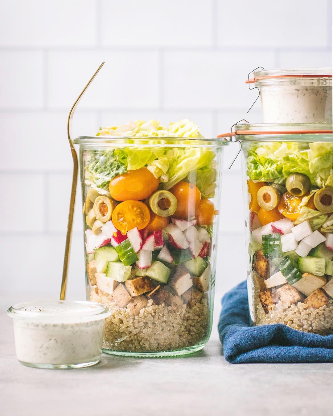 Fast Vegan Ranch Dressing for Salads