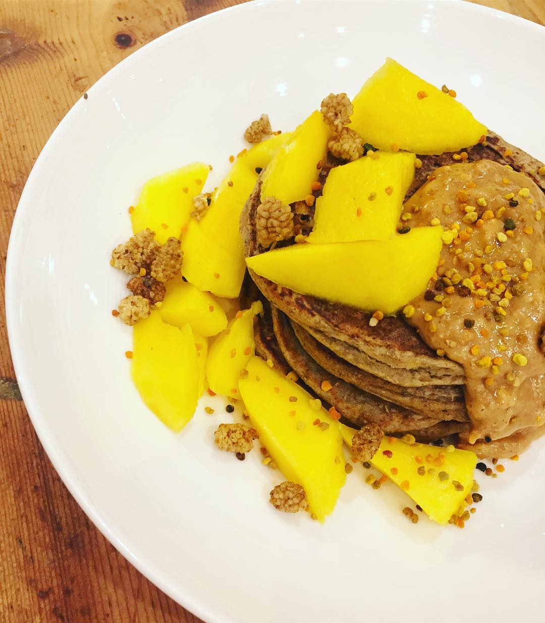 Gluten Free Cinnamon and Lemon Pancake Stack