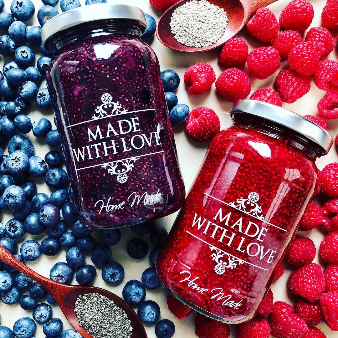 Easy Homemade Berry Chia Jam with Vanilla