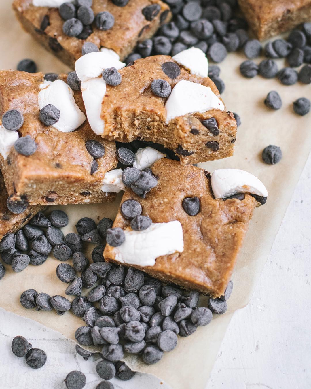 Rocky Road or S’mores Cookie Dough Bars