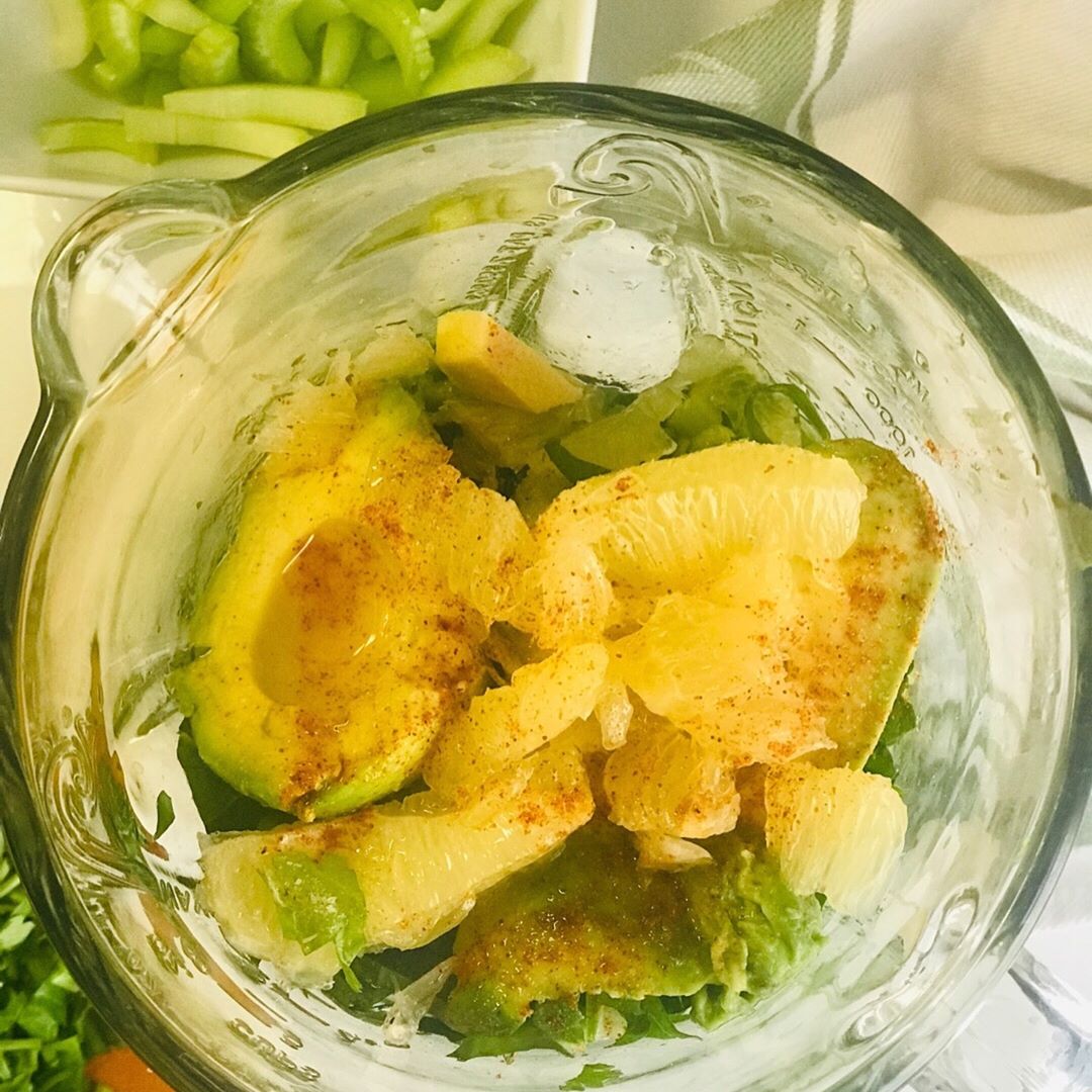 Spicy Green Smoothie with Adaptogens