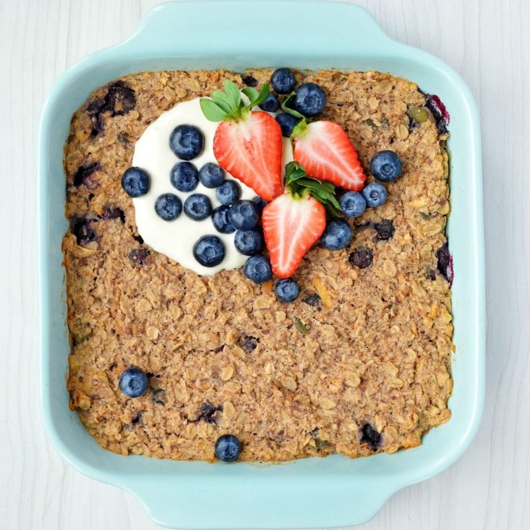 Blueberry Baked Oatmeal